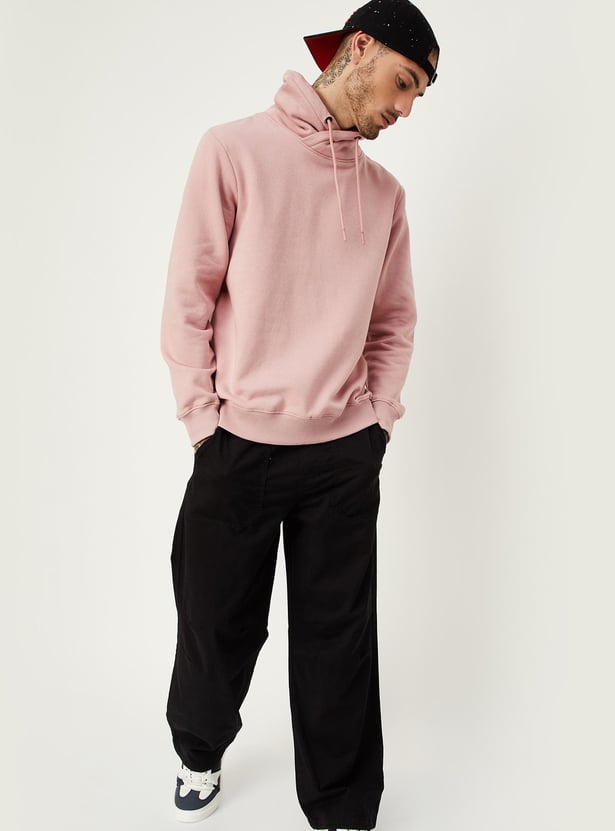 Men Cowl Neck Sweatshirt