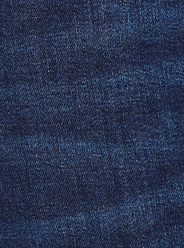 Women Washed Double-Up Skinny Fit Jeans