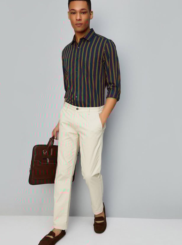 Men Regular Fit Striped Shirt