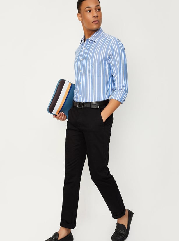 Men Regular Fit Striped Shirt