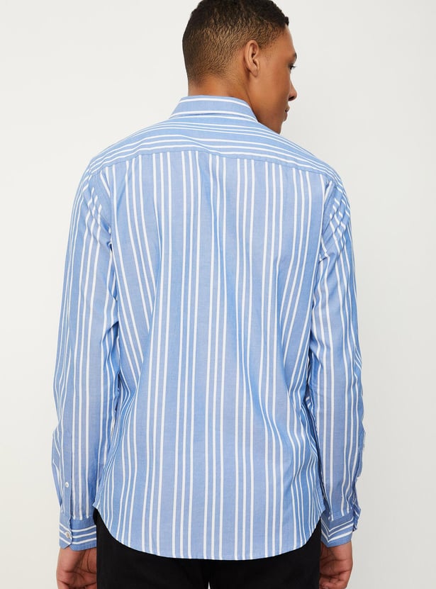 Men Regular Fit Striped Shirt