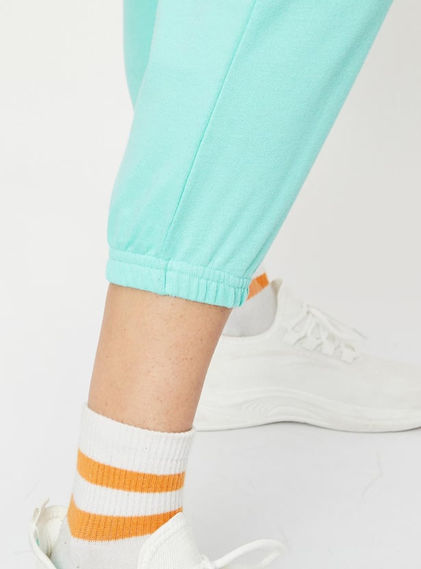 Women Solid Athleisure Capris