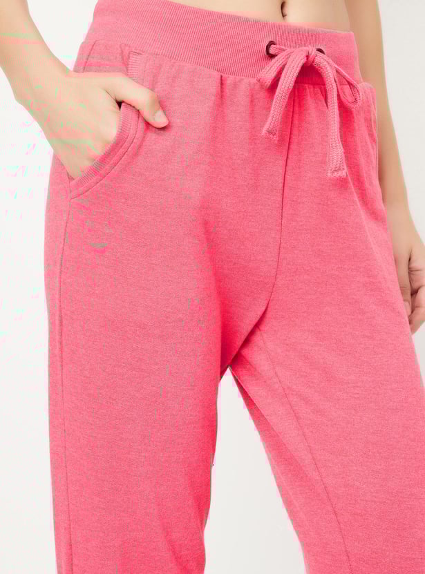 Women Solid Athleisure Capris
