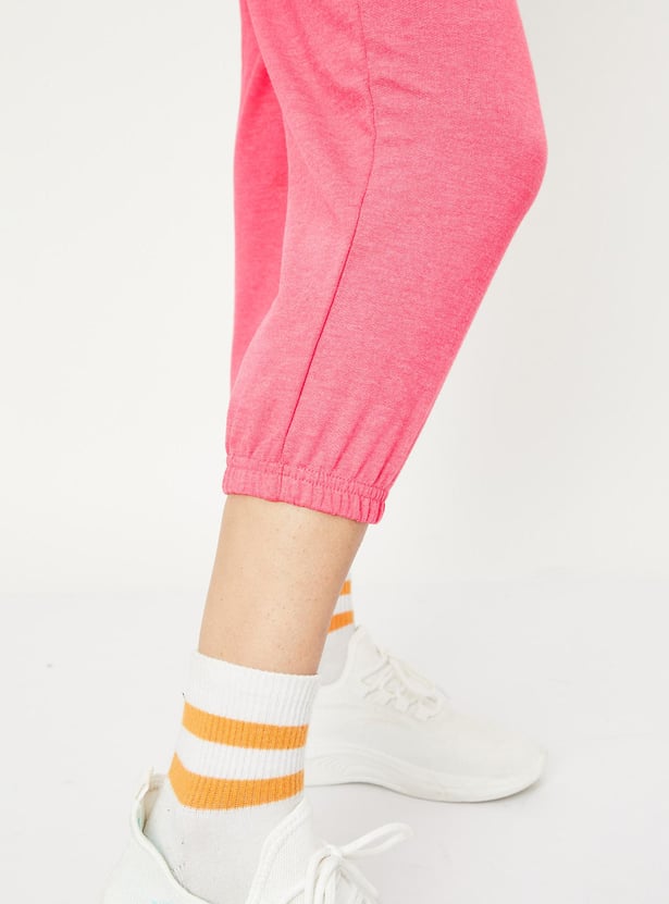 Women Solid Athleisure Capris