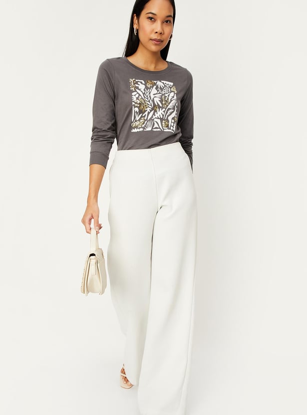 Women Graphic Printed T-shirt