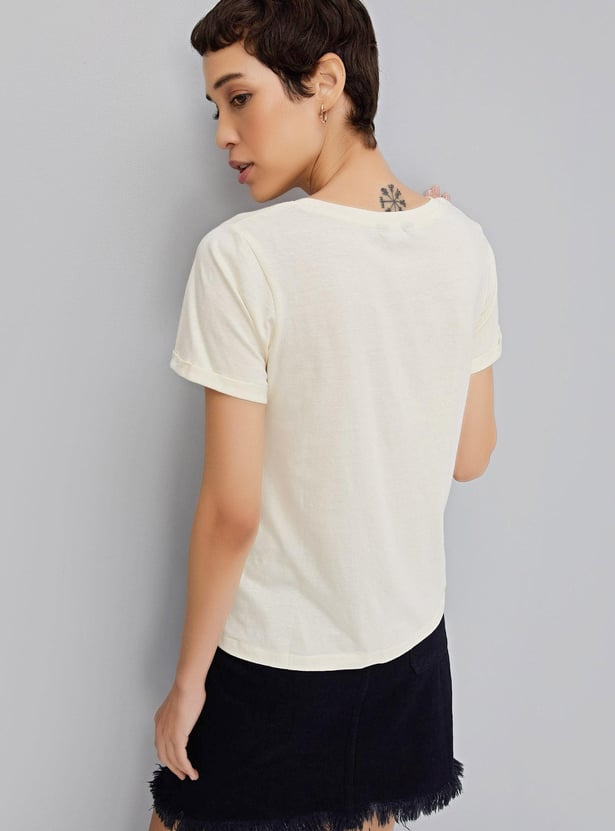Women Graphic Printed T-shirt