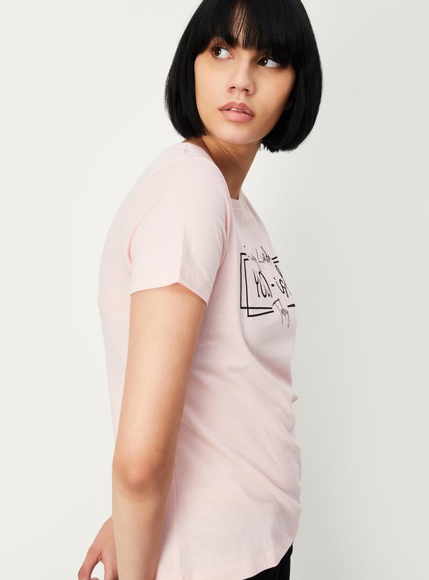 Women Graphic Printed T-shirt