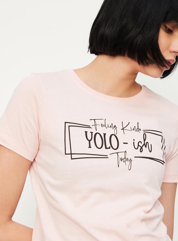 Women Graphic Printed T-shirt