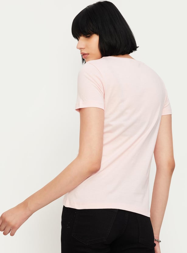 Women Graphic Printed T-shirt