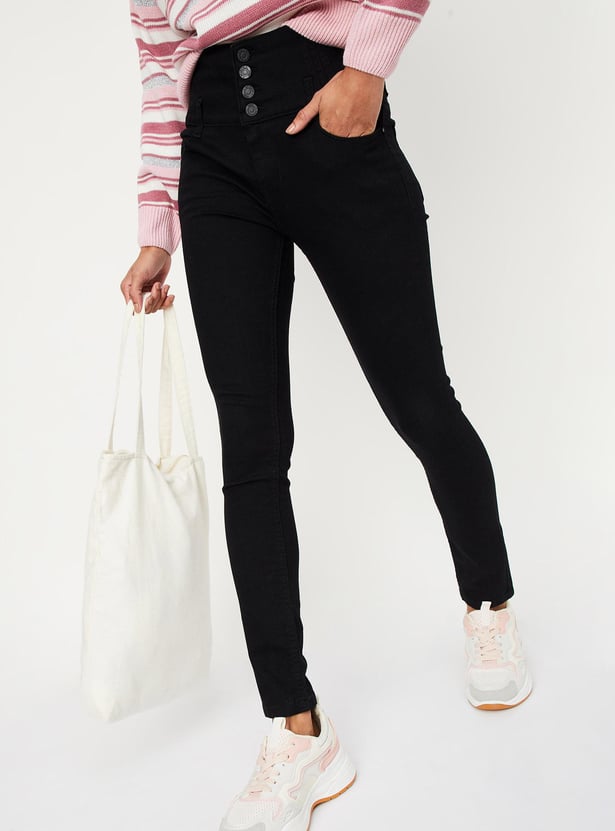 Women Double Up Skinny Fit Jeans