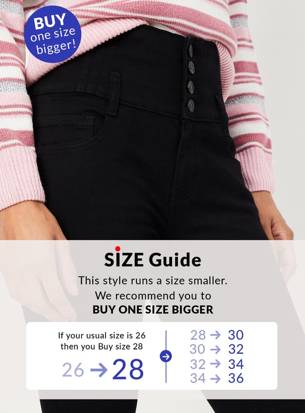 Women Double Up Skinny Fit Jeans