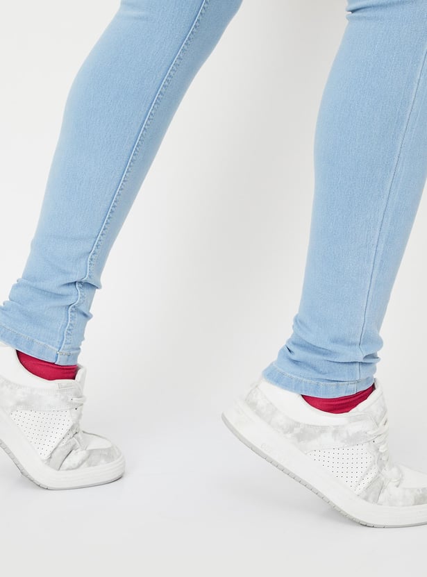 Women Washed Skinny Fit Jeans