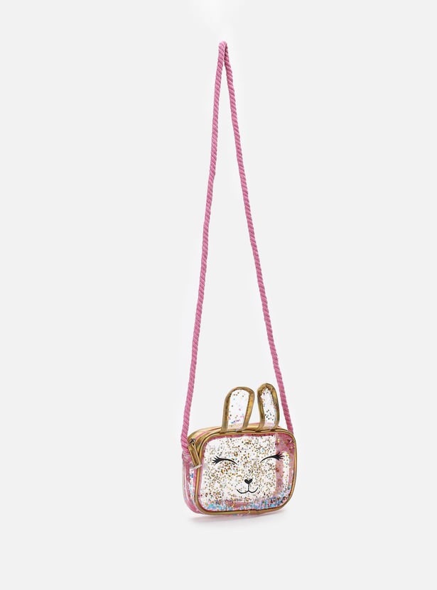 Girls Printed Sling Bag