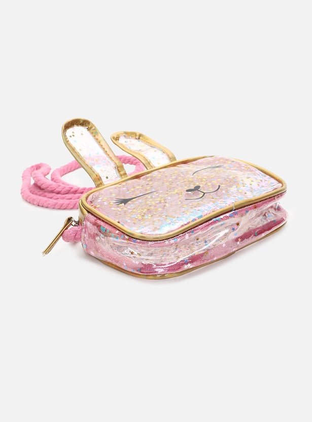 Girls Printed Sling Bag