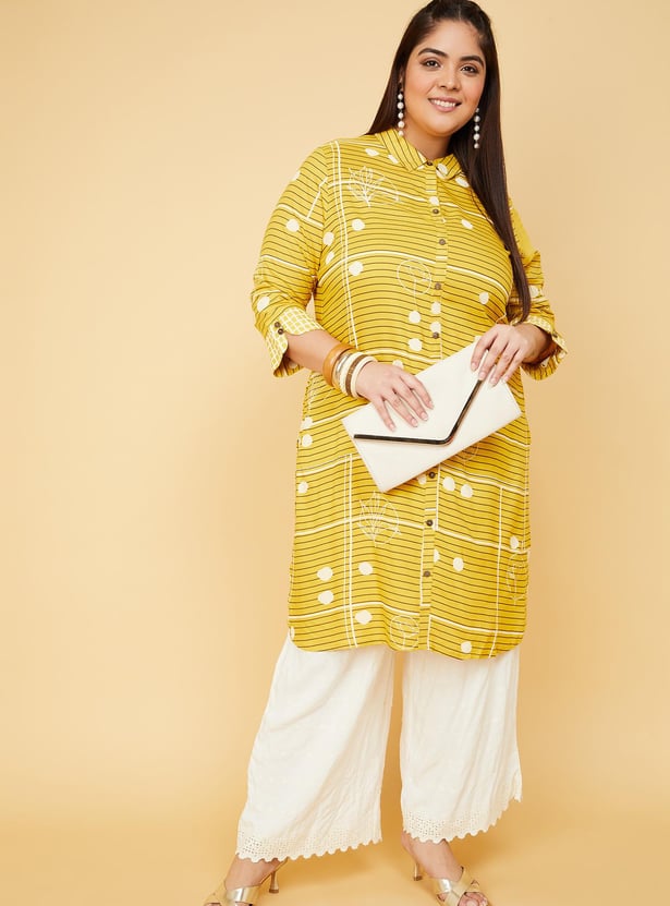Women Printed Straight Kurta