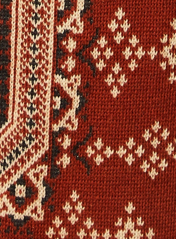 Women Jacquard Winter Kurta