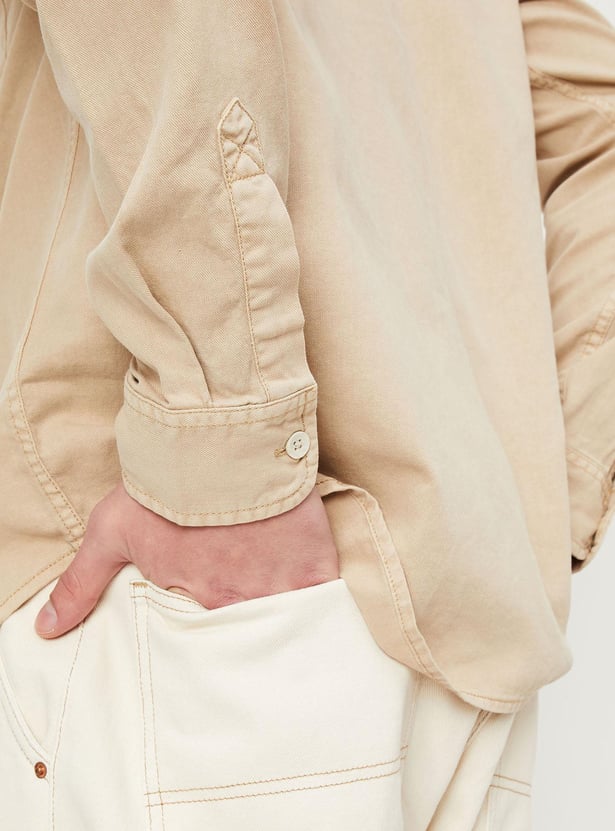 Men Slim Fit Casual Shirt