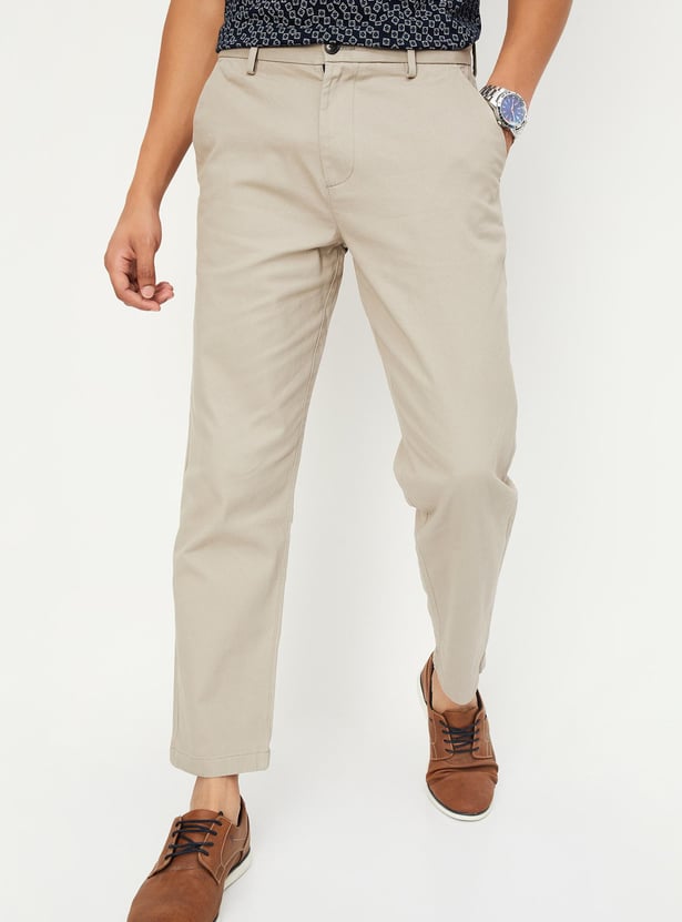 Buy Men Slim Fit Smart Casual Chinos Online at just Rs. 1199.0 ...