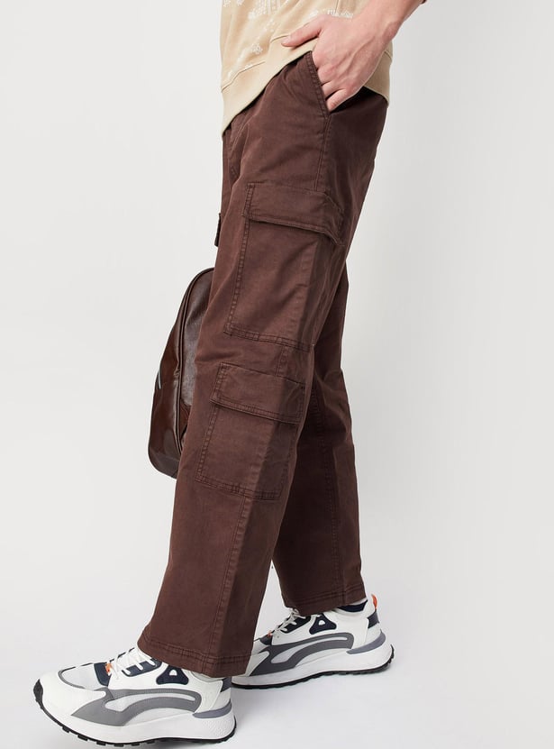 Men Relaxed Fit Cargo Pants