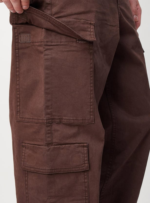 Men Relaxed Fit Cargo Pants