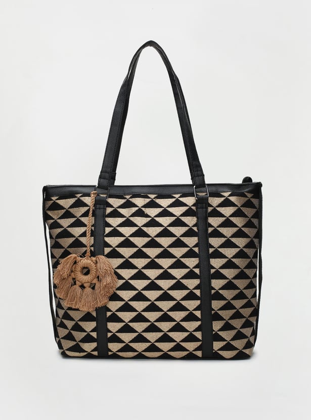 Contemporary Geometric Shoulder Bag