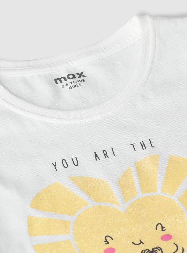 Girls Graphic Printed T-shirt