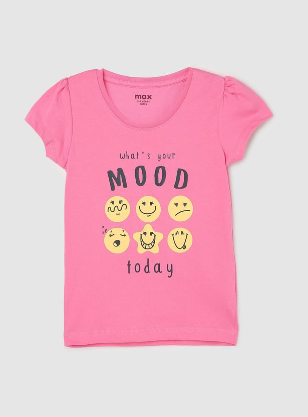 Girls Graphic Printed T-shirt