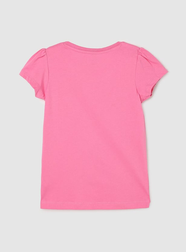 Girls Graphic Printed T-shirt