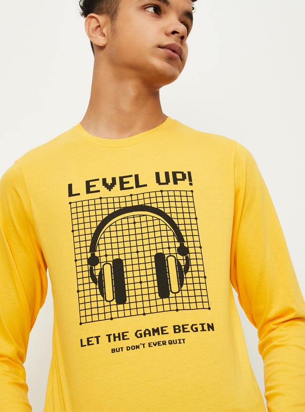 Boys Graphic Printed T-shirt