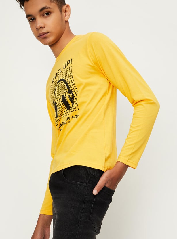 Boys Graphic Printed T-shirt