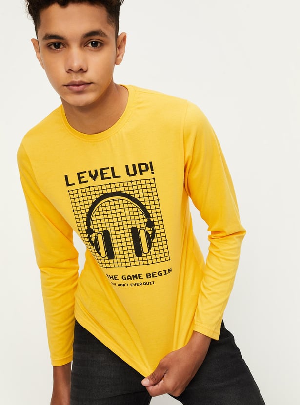 Boys Graphic Printed T-shirt