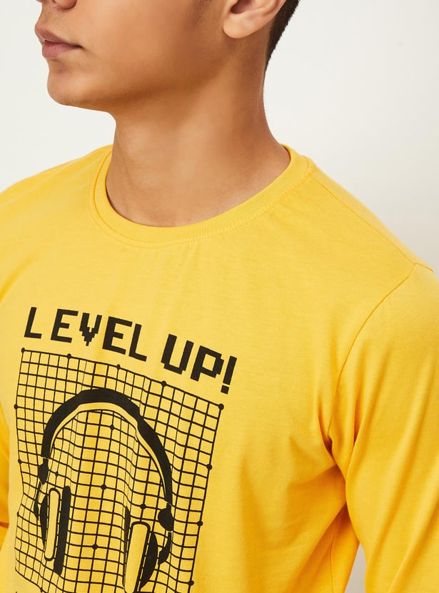 Boys Graphic Printed T-shirt
