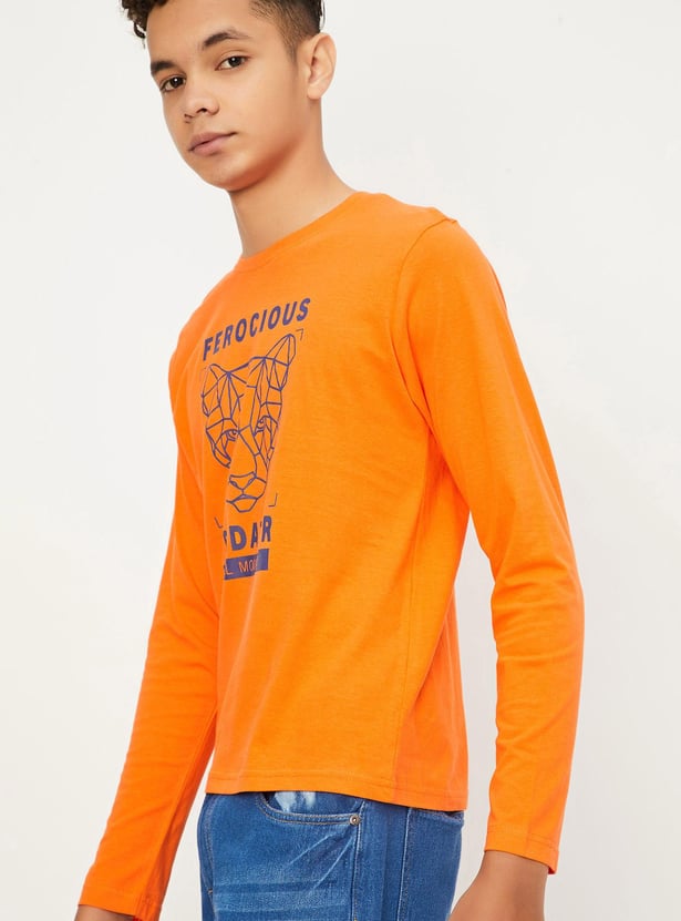 Boys Graphic Printed T-shirt