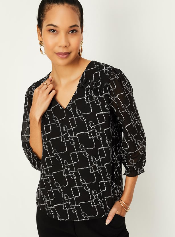 Women Printed Blouse