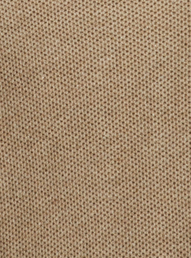Men Knitted Shawl Collar Sweater