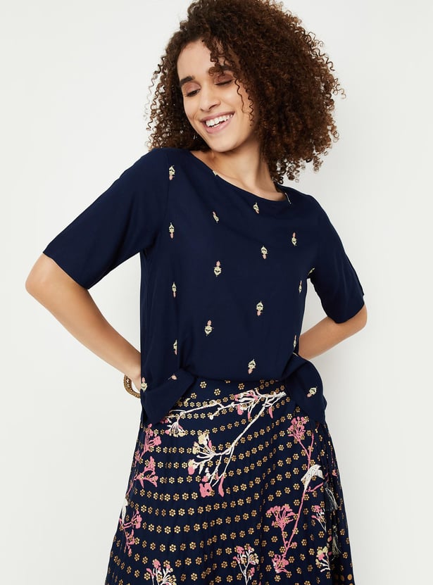 Women Embroidered Top