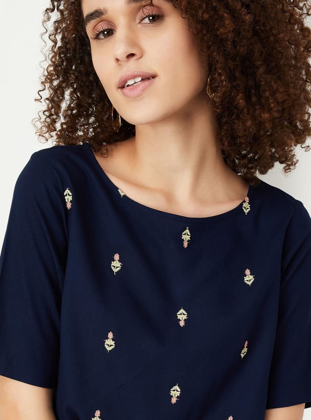 Women Embroidered Top