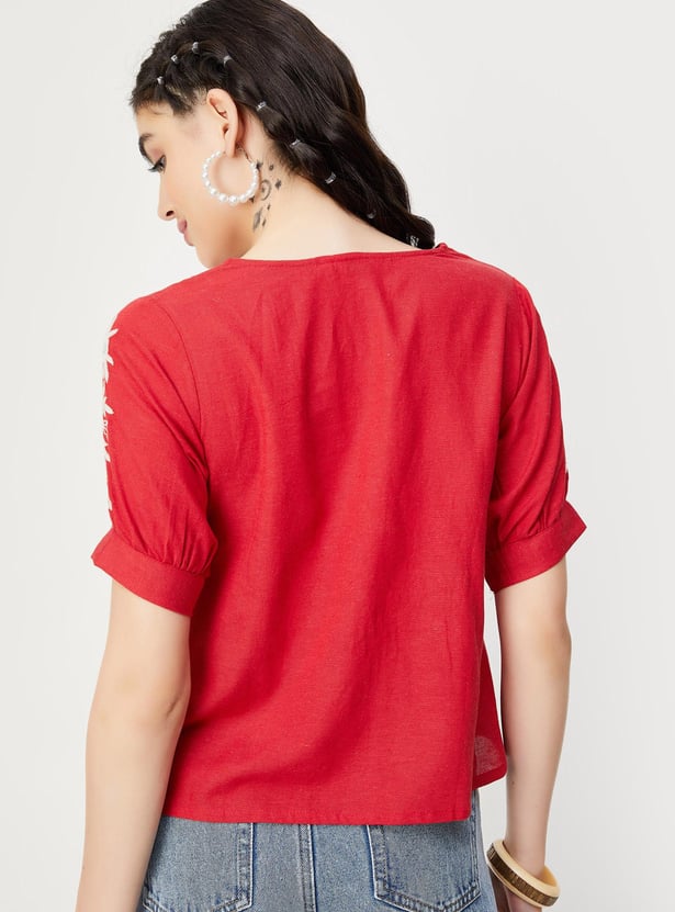 Women Embroidered Tunic