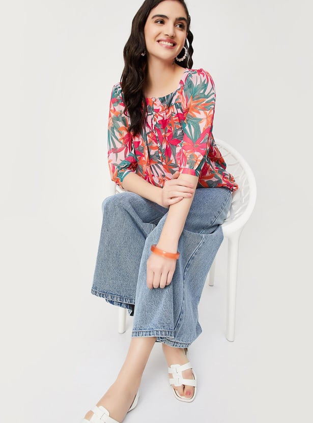 Women Floral Printed Tunic