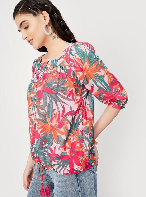 Women Floral Printed Tunic