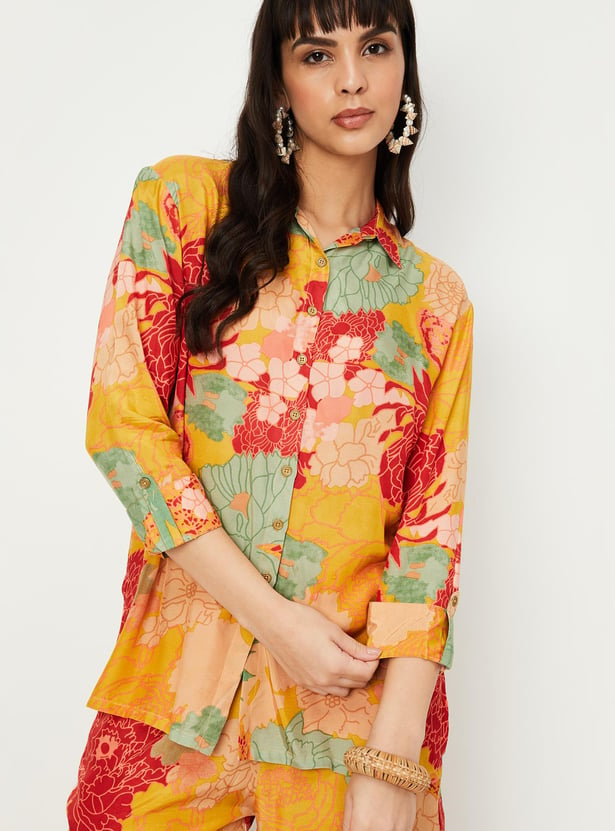 Women Printed Casual Shirt