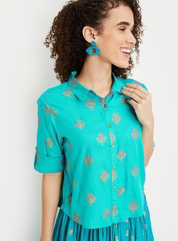 Women All-Over Printed Top
