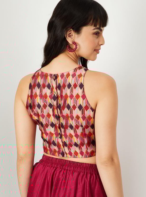 Women Embroidered Lehenga Set