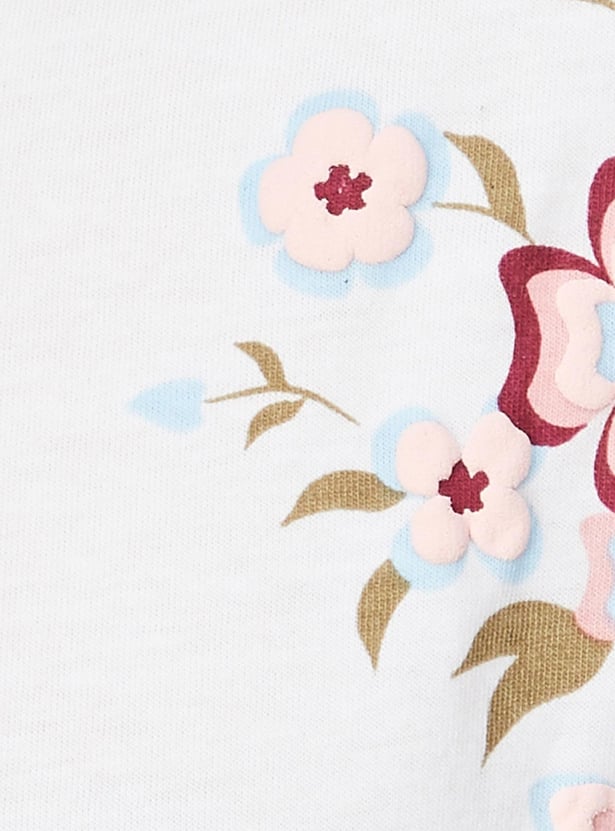 Women Floral Printed T-shirt