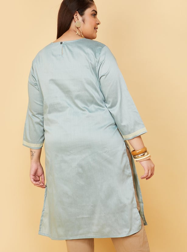 Women Printed Straight Kurta