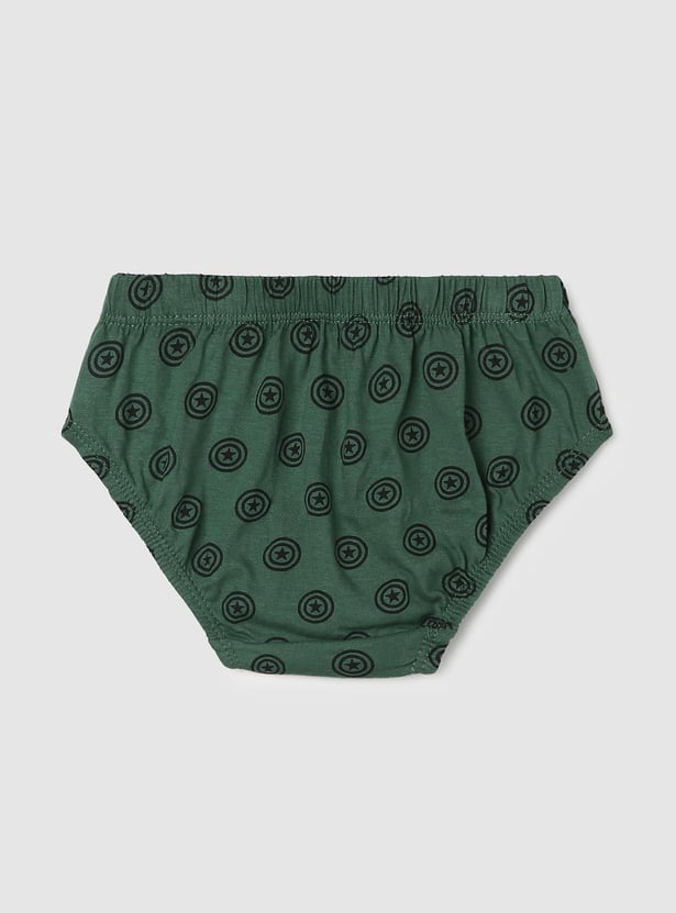 Boys Printed Briefs - Pack of 3