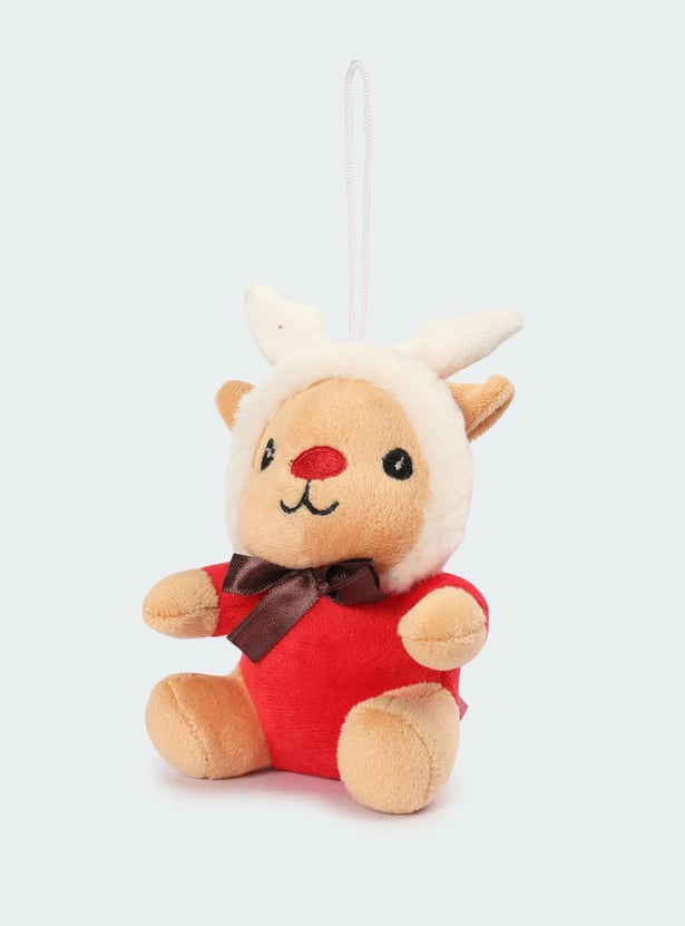 Kids Reindeer Car Hanging Soft Toy