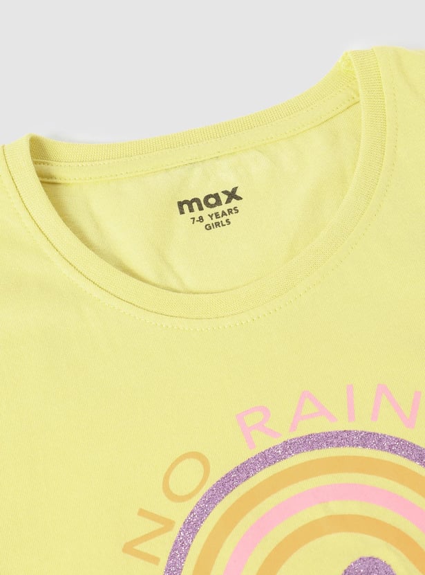 Girls Graphic Printed T-shirt