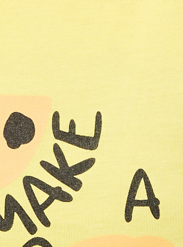 Girls Graphic Printed T-shirt