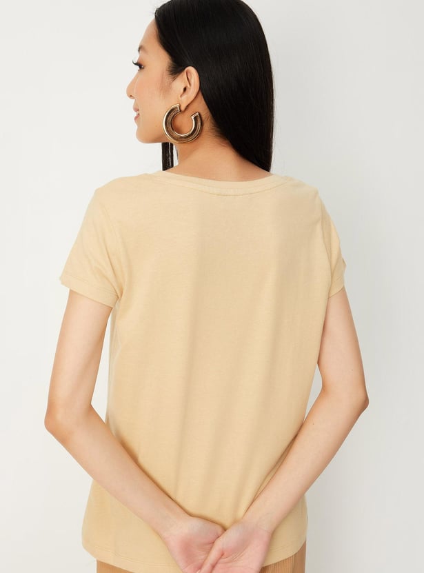 Women Floral Printed T-shirt